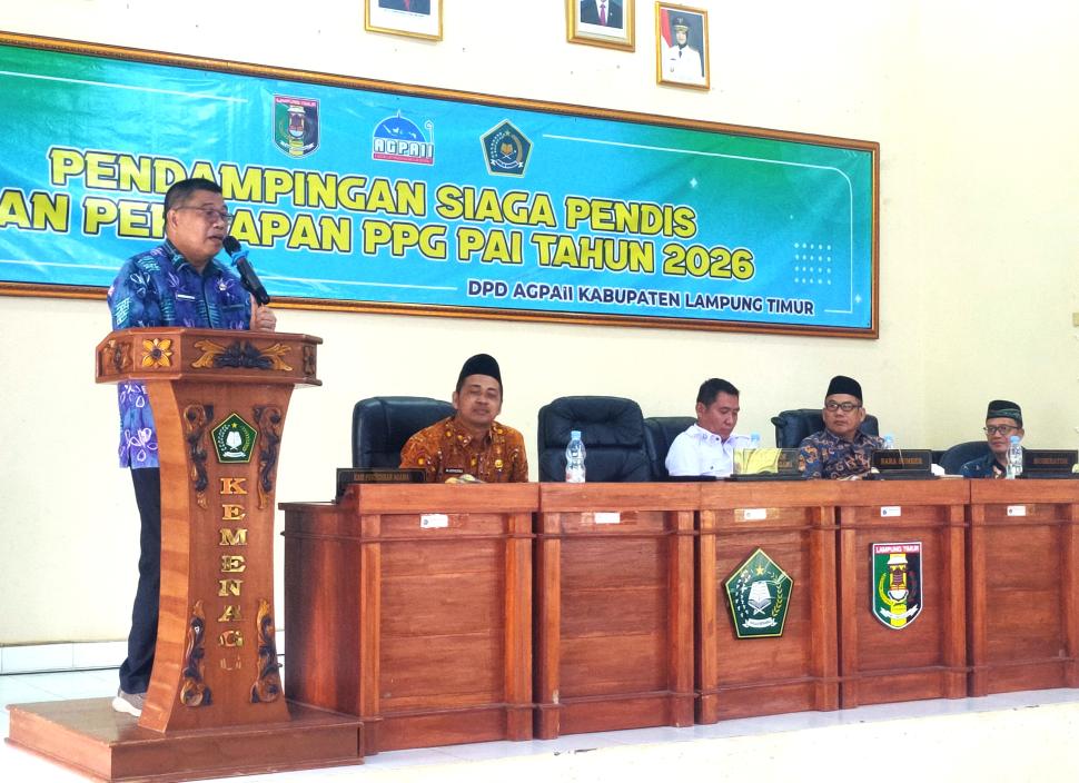 AGPAII Lampung Timur Perkuat Kesiapan Guru Menuju PPG PAI 2026