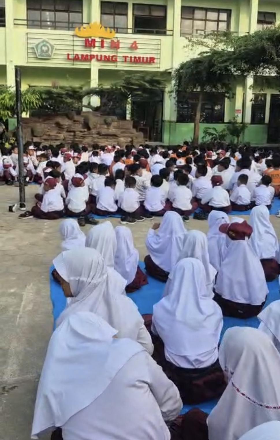 MIN 4 Lampung Timur Rutin Gelar Murojaah dan Sholat Dhuha Setiap Pagi