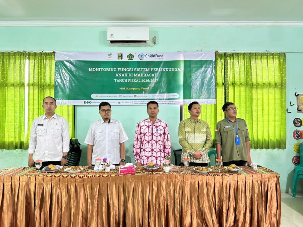 Tingkatkan Perlindungan Anak, MIN 1 Lampung Timur Perkuat Sinergi Bersama Stakeholder