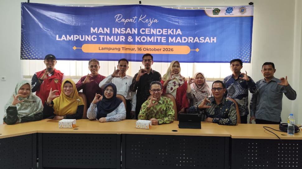 Perkuat Sinergi dan Mutu Pendidikan, MAN IC Lampung Timur Gelar Rapat Koordinasi Bersama Komite Madrasah