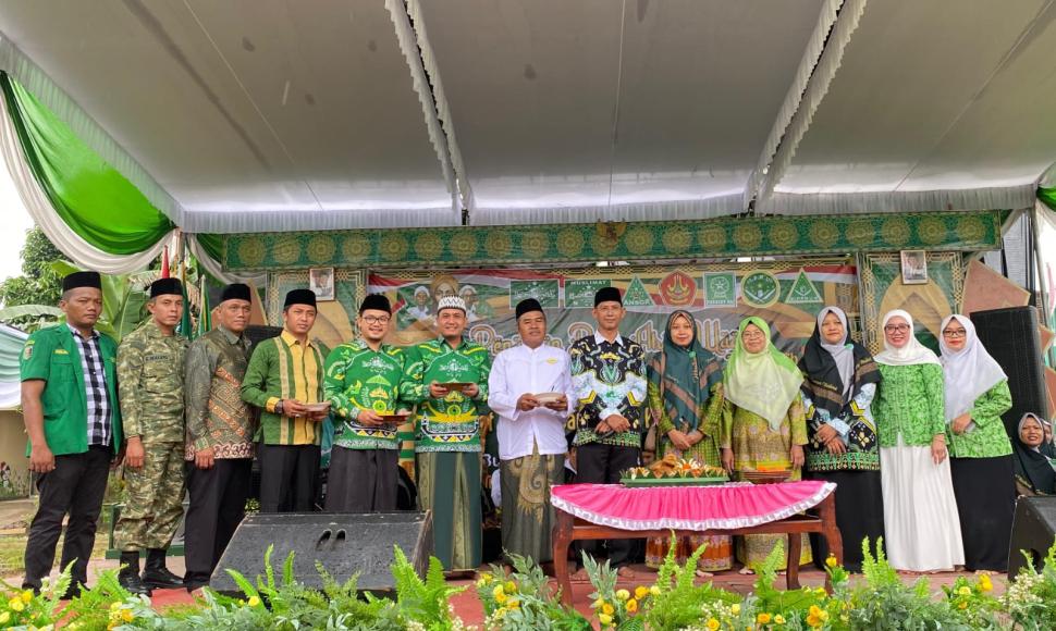 Semarak Harlah Muslimat NU ke-80, KUA Labuhan Ratu Bersama Forkopimcam dsn Tokoh NU Hadir di Rajabasa Lama