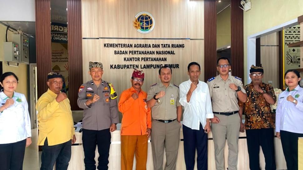Audiensi Strategis Kemenag, PHDI, dan ATR/BPN Dorong Percepatan Sertifikasi Tanah Pura di Lampung Timur