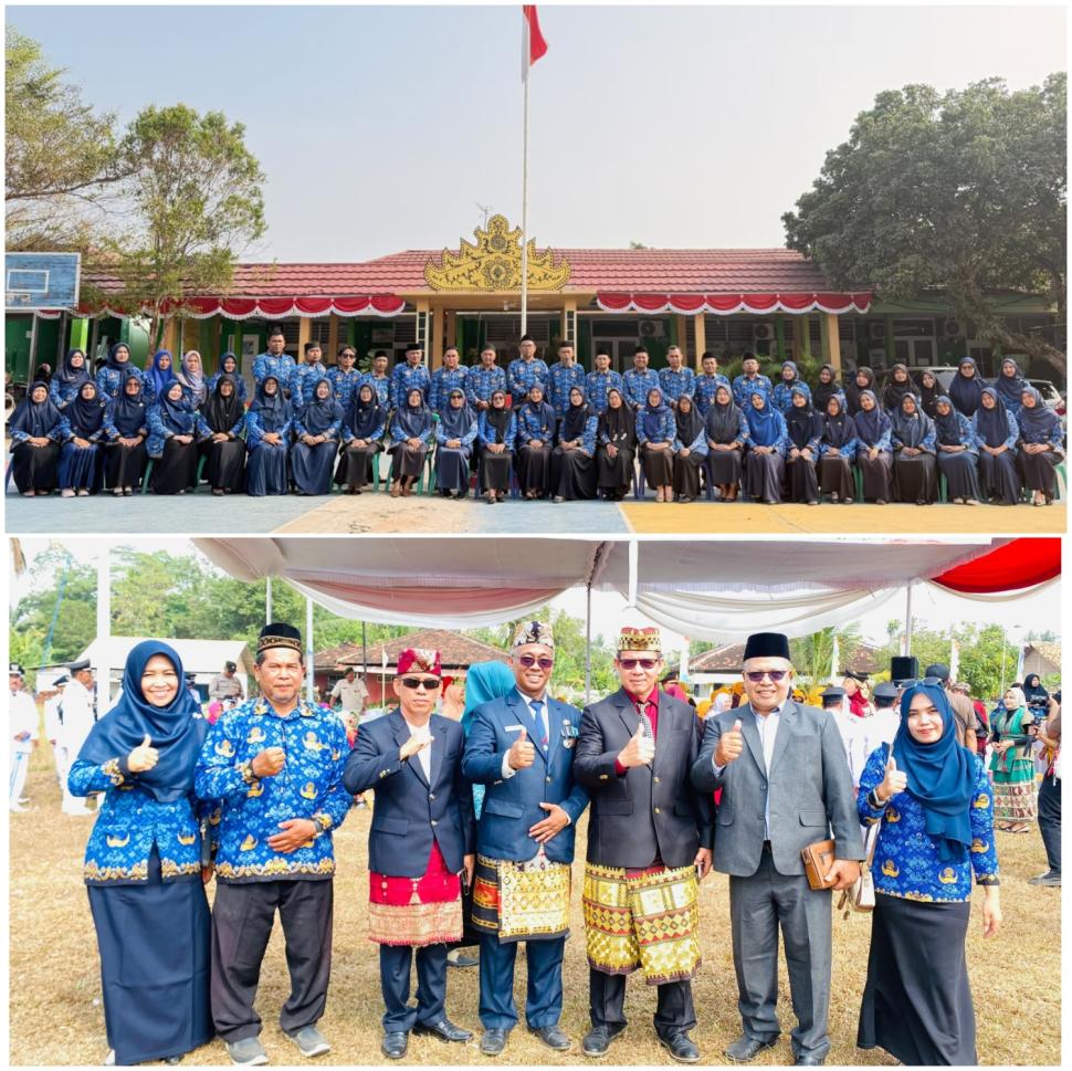 Gelorakan Indonesia Berdaulat, Adil, dan Makmur: Peringatan Upacara HUT Ke-81 RI di MTsN 1 Lampung Timur Berlangsung Khidmat
