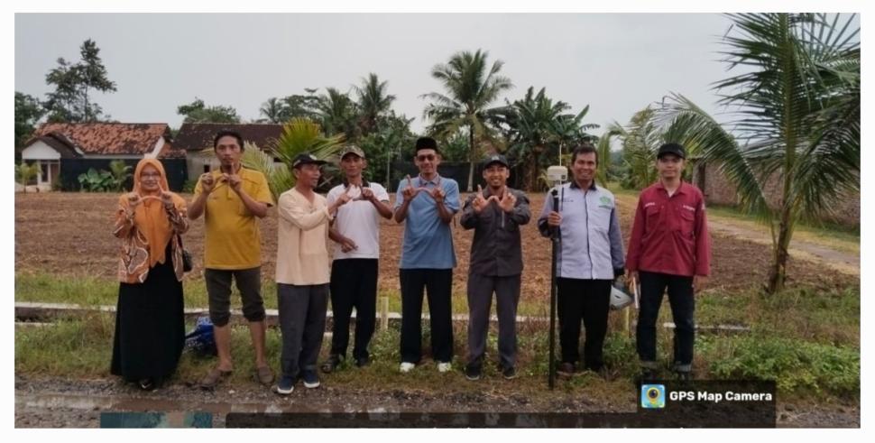Penyelenggara Zakat Wakaf Kawal Sertifikasi 12 Bidang Tanah