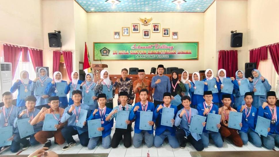 Kesiapan Menuju Pentas Nasional: Penmad Lampung Timur Apresiasi dan Gembleng Para Juara OMI 2026