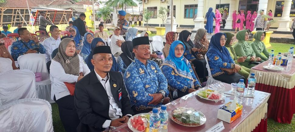 KUA Raman Utara Hadiri Sertijab Kapolsek Raman Utara