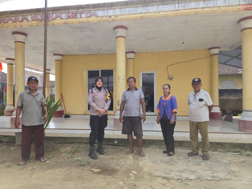 Jelang Sanipatta Waisak 2570 TB, KUA Batanghari Perkuat Koordinasi Persiapan di Vihara Buddha Metta