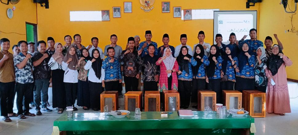 Sambut Tahun Baru Hijriah, Kemenag Lampung Timur Sosialisasikan Kampung Zakat Mandiri di Waway Karya