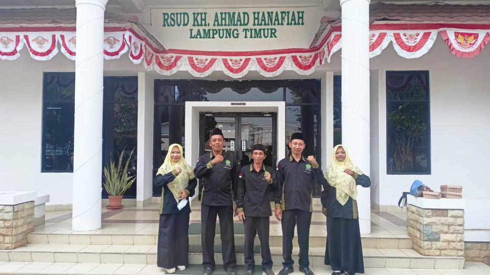 Menebar Keteguhan, Pokjaluh Lampung Timur  Dampingi Pasien RSUD Ahmad Hanafiah