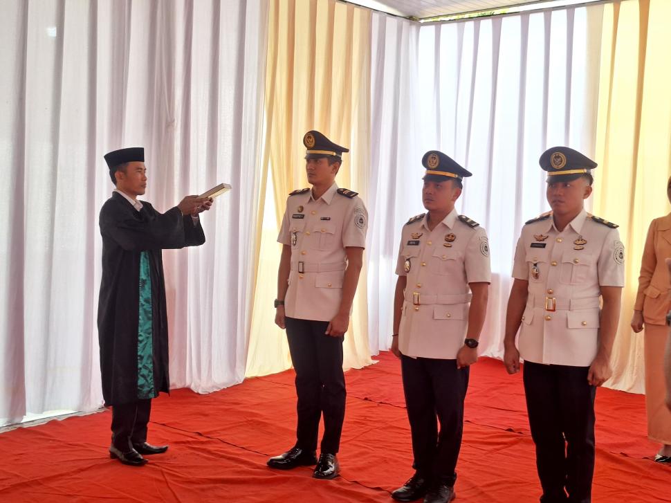 Kepala KUA Sukadana Hadiri Pelantikan Rutan