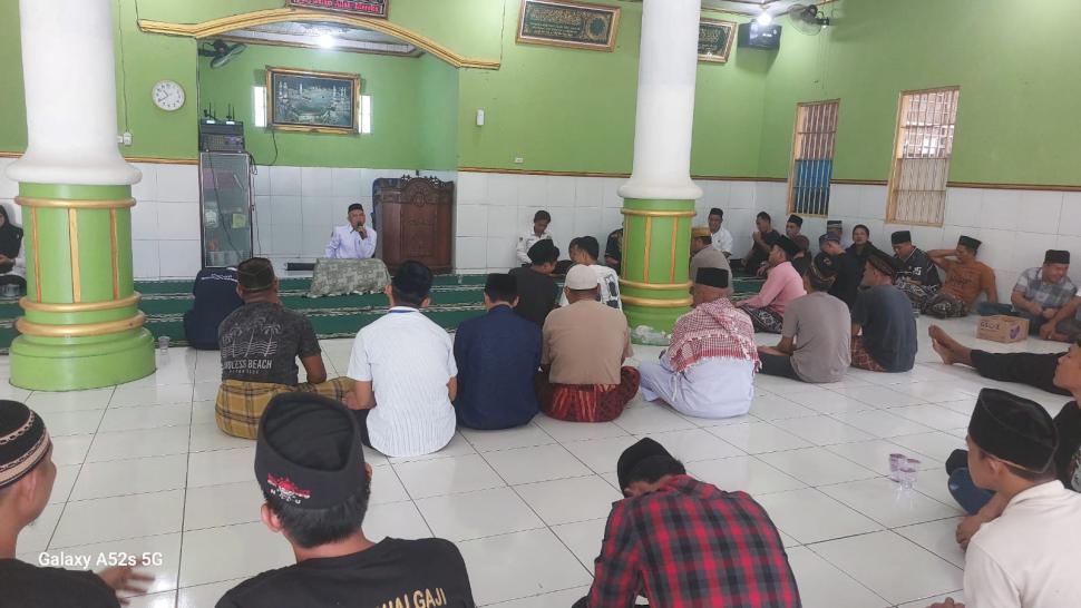 Pokjaluh Lampung Timur Berikan Pembinaan Keagamaan bagi Warga Binaan Rutan Sukadana