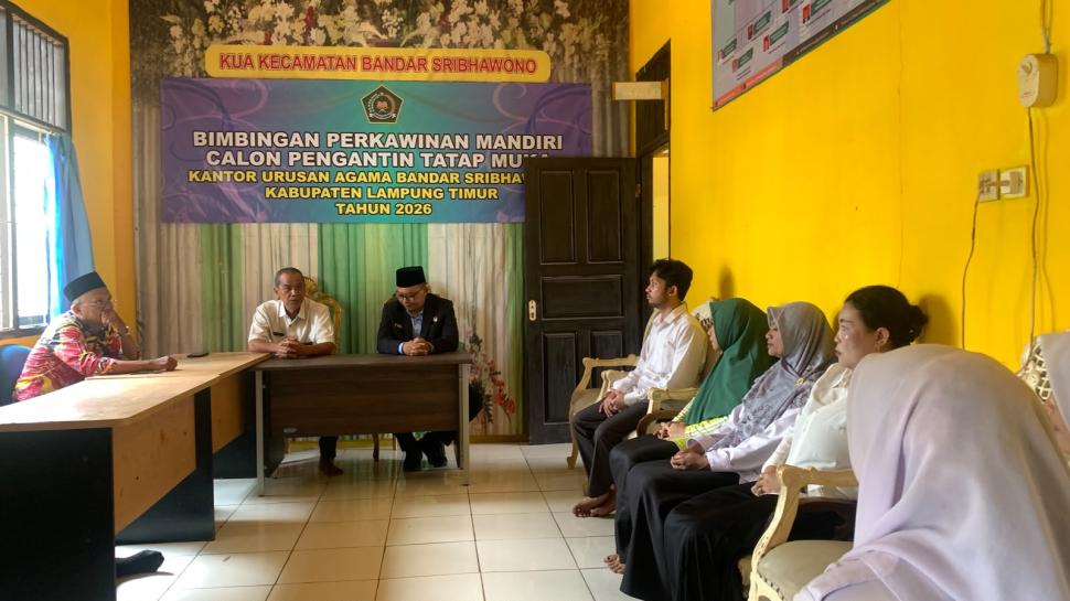 Dari Budaya Kerja hingga Pemberdayaan Umat, Pesan Kepala Kemenag di KUA Bandar Sribhawono