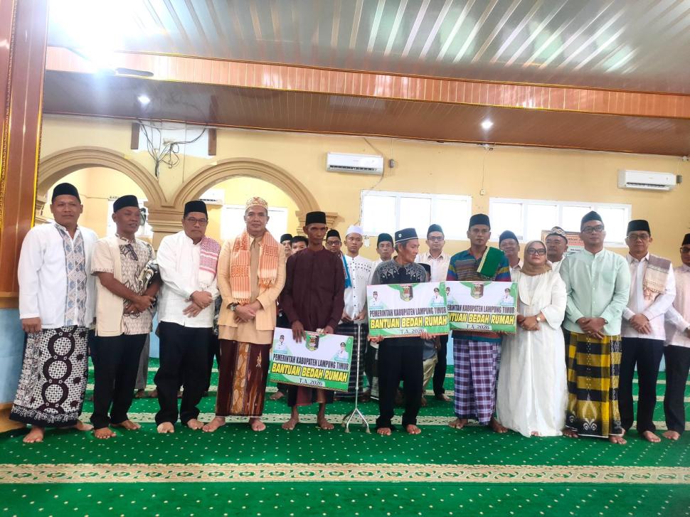 Maknai Hari Kemenangan, Kemenag Lampung Timur Sholat Id Bersama Pemkab Lampung Timur