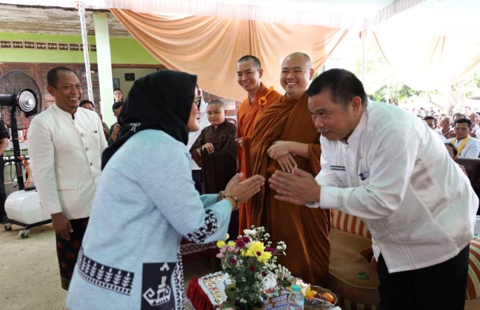 Sannipata Waisak 2570 TB Perkuat Kerukunan Lintas Agama, Wujud Nyata Persatuan di Lampung Timur