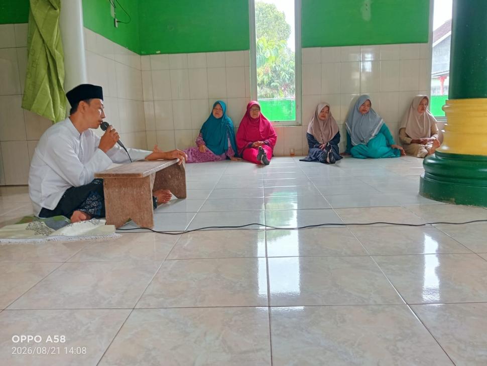 Meneladani Nabi Muhammad SAW, Penyuluh Agama Islam Bandar Sribhawono Tanamkan Nilai Akhlak Mulia