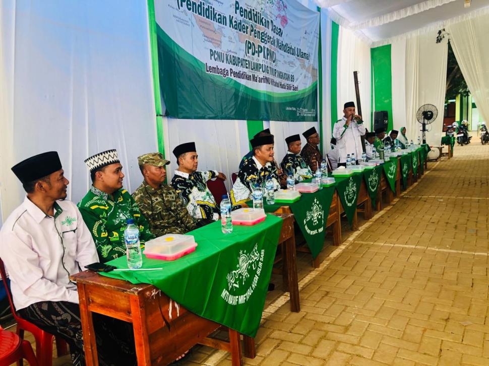 Kepala KUA Labuhan Ratu Hadiri Pembukaan PDPKPNU Angkatan 89 di Ponpes Miftahul Huda