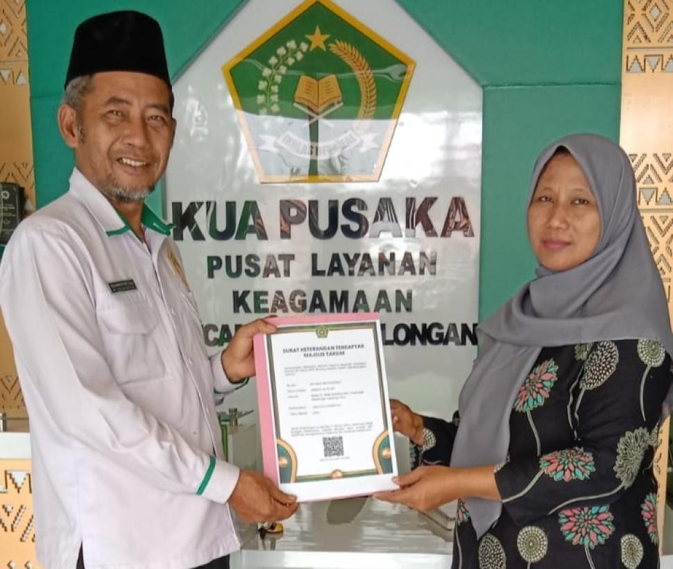 Langkah Nyata Pembinaan Umat, Majelis Taklim Al Islah Gondang Rejo Resmi Terdaftar