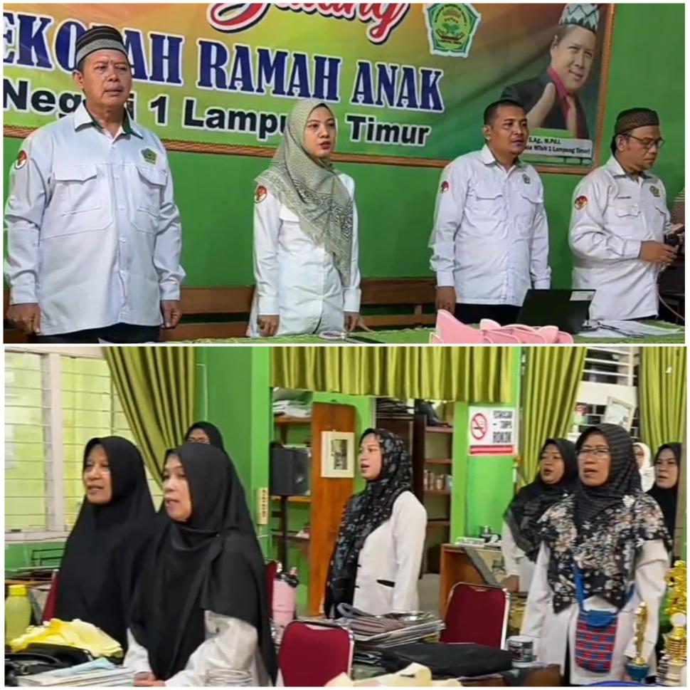 MTsN 1 Lampung Timur Gelar Rapat Dinas: Fokus Evaluasi Pembelajaran dan Sosialisasi AKGTK