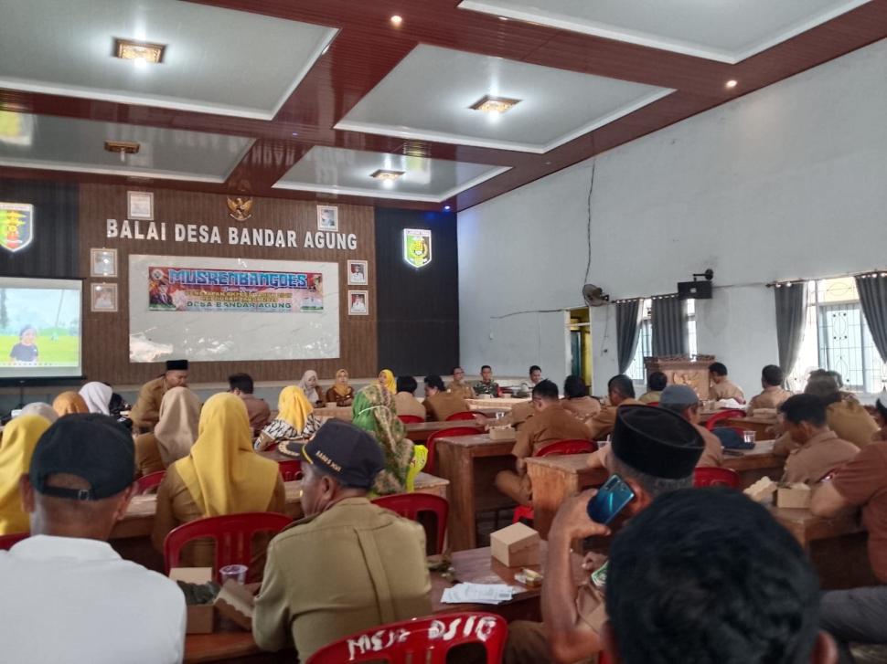 Dari Musrenbangdes, Penyuluh Agama Dorong Sinergi untuk Kemajuan Desa Bandar Agung