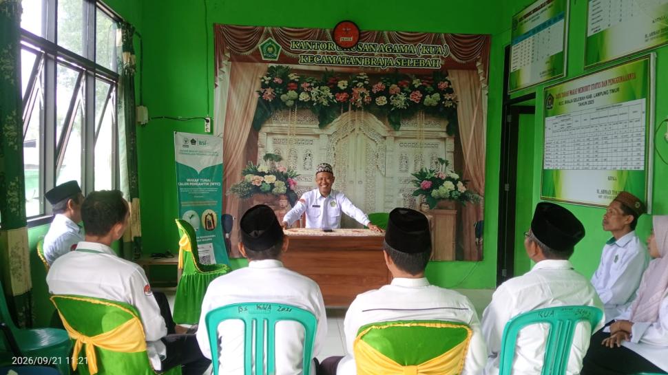KUA Mataram Baru Gelar Rapat Koordinasi Tingkatkan Kinerja dan Pelayanan