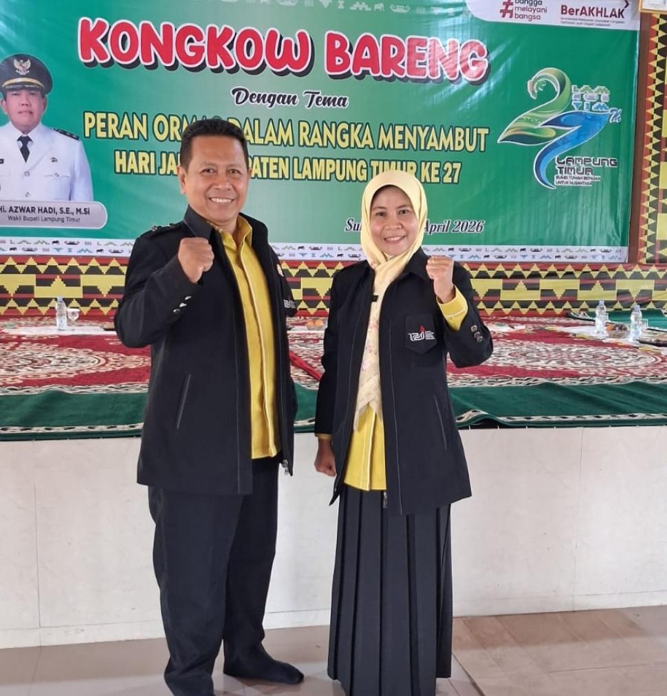 IPARI Lampung Timur Hadiri Pertemuan Ormas/LSM Bersama FORKOPIMDA Sambut HUT Ke-27 Lampung Timur