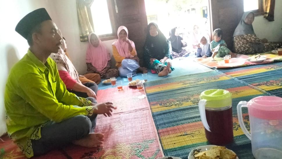 Penyuluh KUA Braja Selebah Ajak Jamaah Majlis Ta’lim Desa Braja Mulya Istiqomah Bersyukur