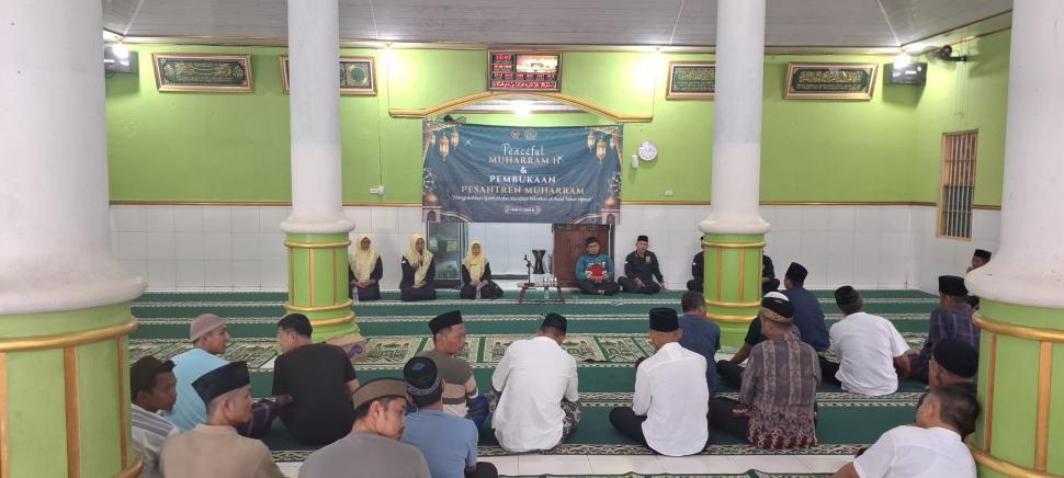 Sesi II Pesantren Muharram 1448 H, Pokjaluh Lampung Timur Perkuat Pembinaan Spiritual Warga Binaan Rutan Sukadana