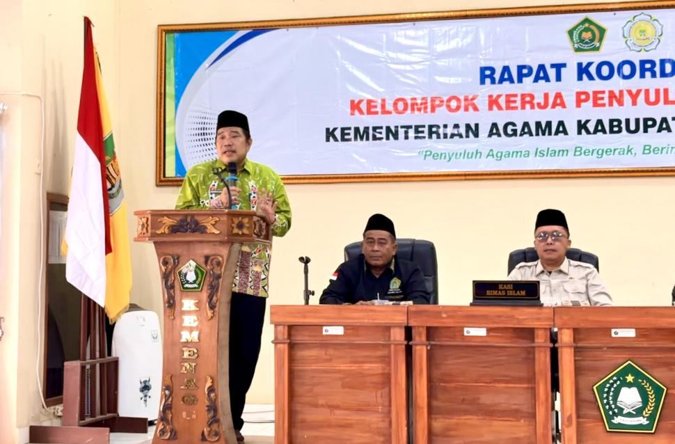 Penyuluh Agama Harus Bergerak dan Berdampak, Pesan Marwansyah dalam Rakor Pokjaluh