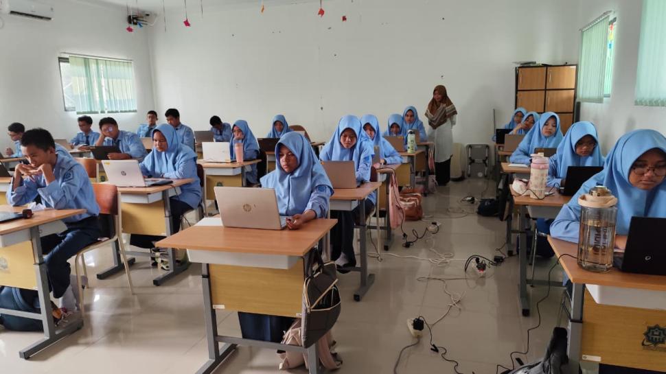 Ukur Capaian Belajar dan Karakter Murid, MAN IC Lampung Timur Gelar Sumative Assessment Scope 1