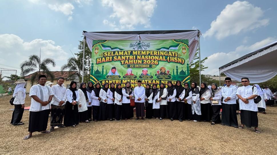 MTsN 2 Lampung Timur Tunjukkan Semangat Kebangsaan dalam Upacara Hari Santri Nasional 2026
