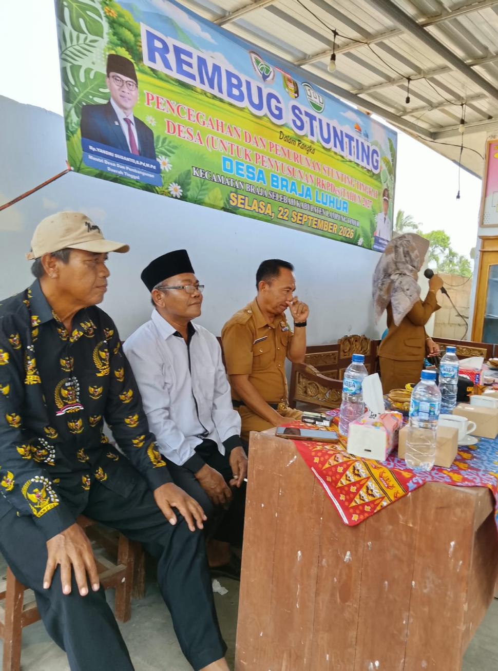 Perkuat Sinergi Pencegahan Stunting, KUA Braja Selebah Hadiri Rembug Stunting Desa Braja Luhur