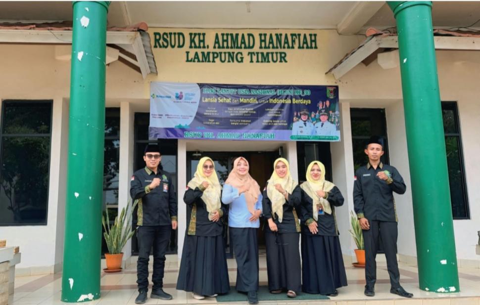 Tebar Semangat dan Harapan, Penyuluh Agama Islam KUA Labuhan Maringgai Dampingi Pasien di RSUD KH Ahmad Hanafiah