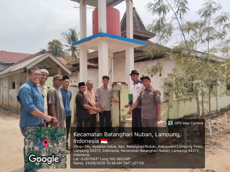 Kemenag Lampung Timur dan BPN Lanjutkan Pengukuran Tanah Wakaf di Batanghari Nuban