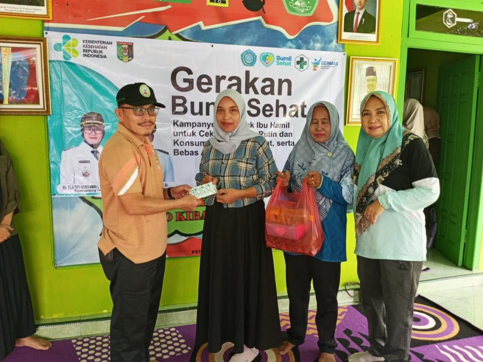 Wakili Kepala Kemenag Lamtim, Kepala KUA Metro Kibang Hadiri Gerakan Aksi Bergizi