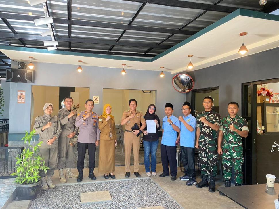 Sinergi Forkopimcam Labuhan Ratu dan KUA Masuki Hari Kedua Monitoring Usaha Kuliner