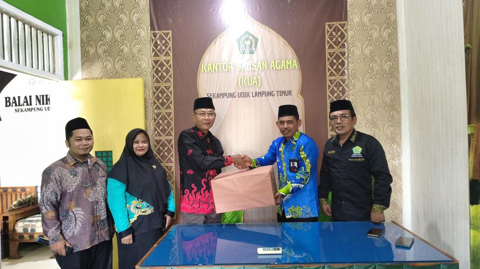 Kepala KUA Mataram Baru Berpamitan, Minta Doa dan Restu