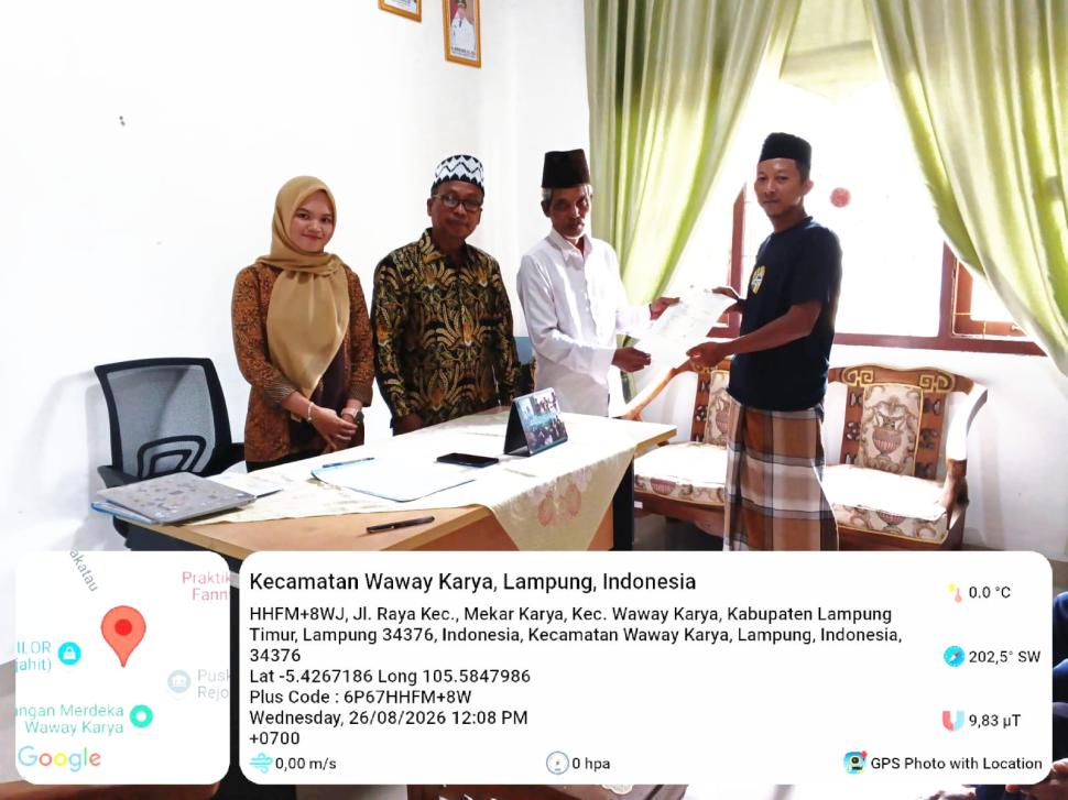 PPAIW Waway Karya Serahkan AIW Wakaf Tanah 3.316 Meter Persegi untuk Pengembangan Pendidikan Pesantren