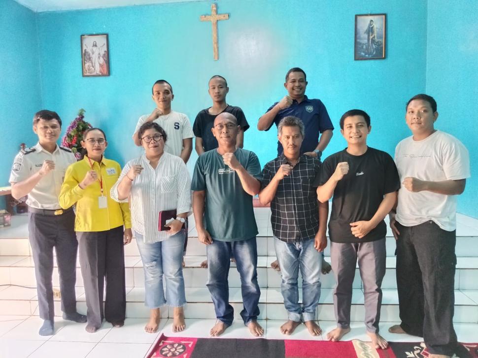 Menata Diri, Menjemput Harapan: Penyuluhan Agama Kristen di Rutan Sukadana