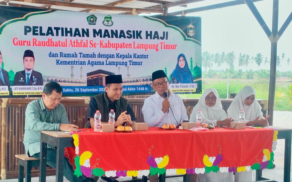 Ramah Tamah PD IGRA, Rokhman Ajak Guru RA Perkuat Soliditas dan Sinergi