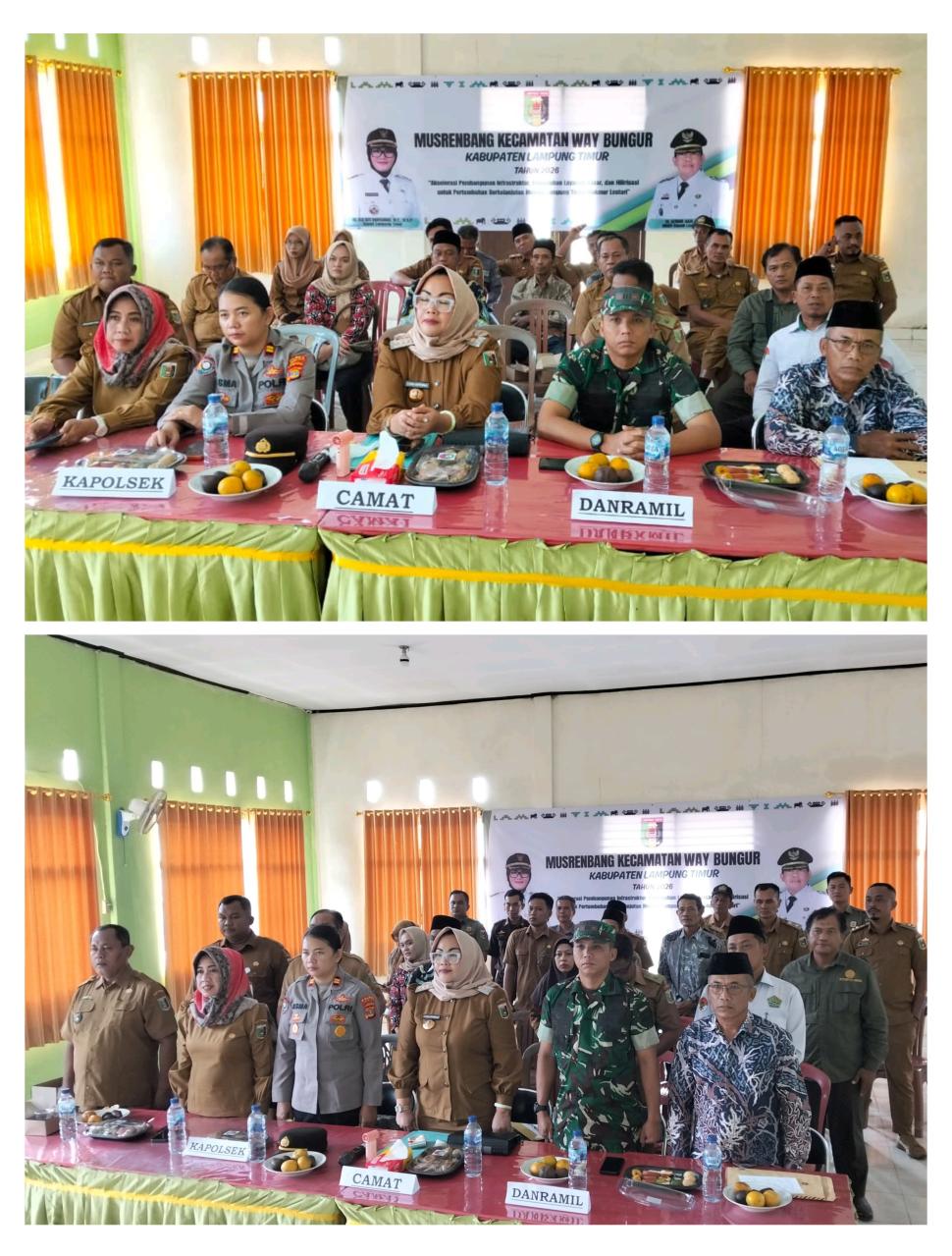 Perkuat Sinergi, Perwakilan KUA Way Bungur Hadiri Musrenbang Tingkat Kecamatan Tahun 2026