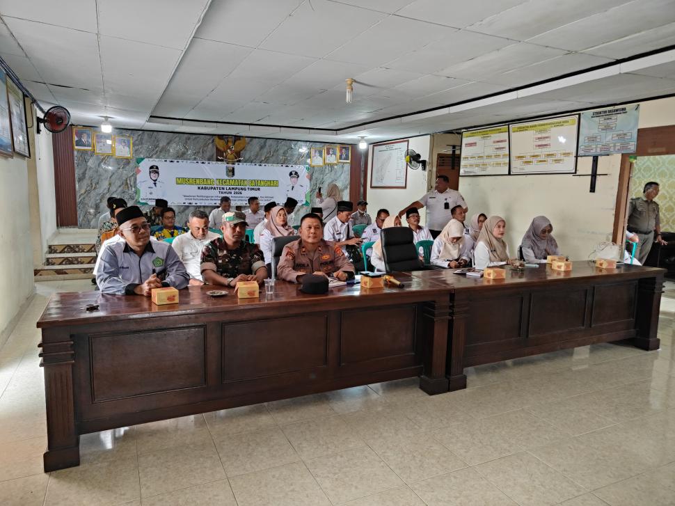 Kepala KUA Batanghari Hadiri Musrenbang Kecamatan Batanghari