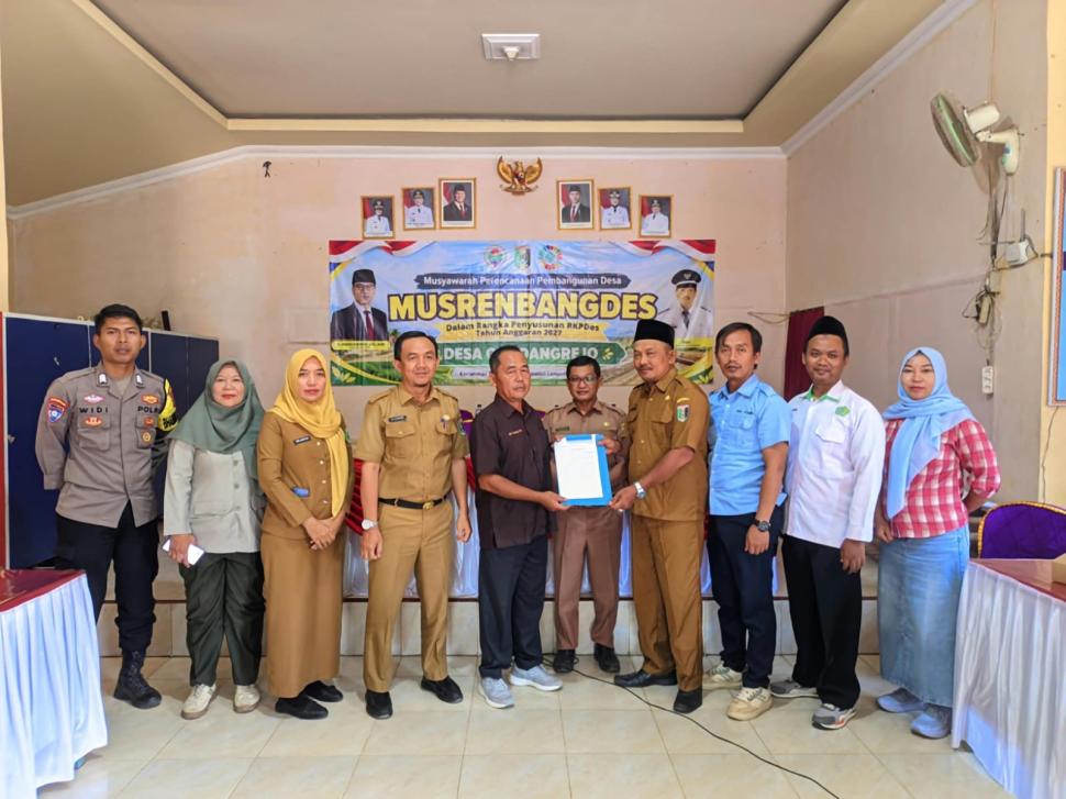 KUA Pekalongan Dorong Penguatan Keagamaan dan Ekoteologi dalam Musrenbang Desa Gondang Rejo