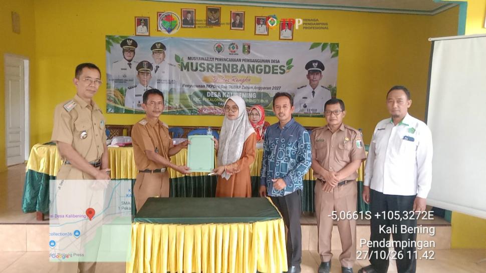 Hadiri Musrenbang Desa Kalibening, KUA Pekalongan Sampaikan Edukasi Wakaf, Catin, Ekoteologi, dan Penguatan TPQ