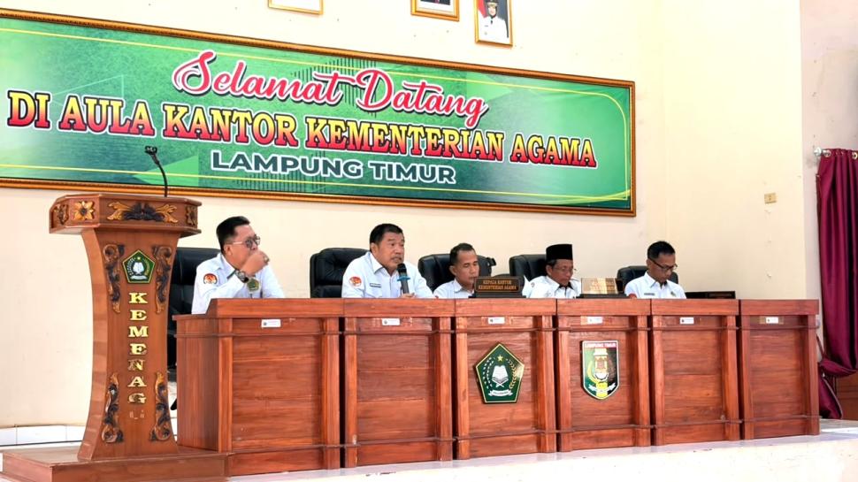 Pembinaan ASN Kemenag Lampung Timur: Marwansyah, 